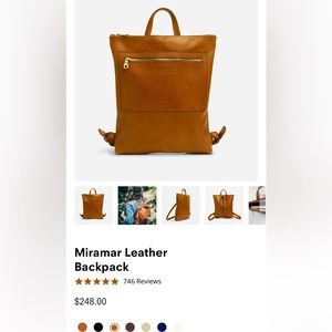 Parker Clay Miramar backpack